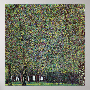 Affiches Le parc de Gustav Klimt
