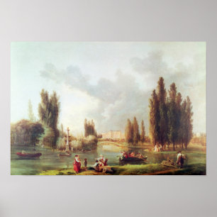 Affiches Le parc et le château chez Mereville