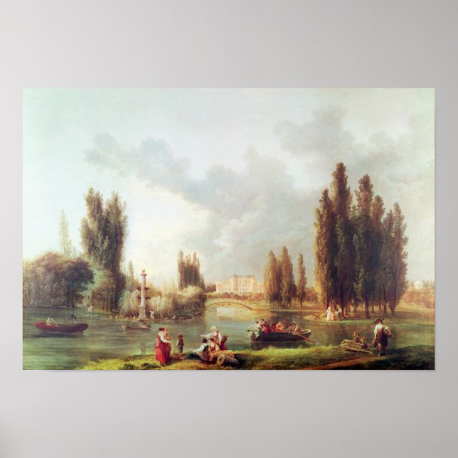 Affiches Le Parc et le Château de Mereville (Devant)