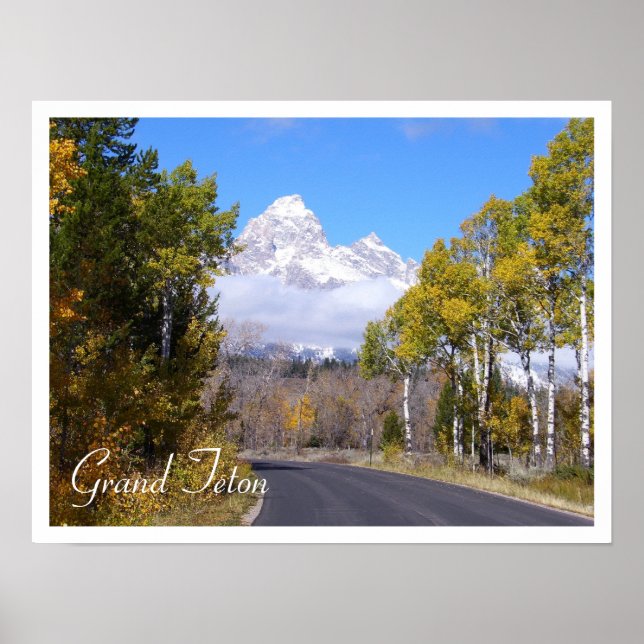 Affiches Le Parc national de Grand Teton (Devant)