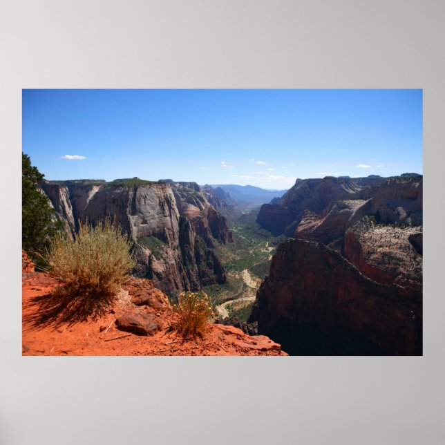 Affiches le parc national de la zion (Devant)