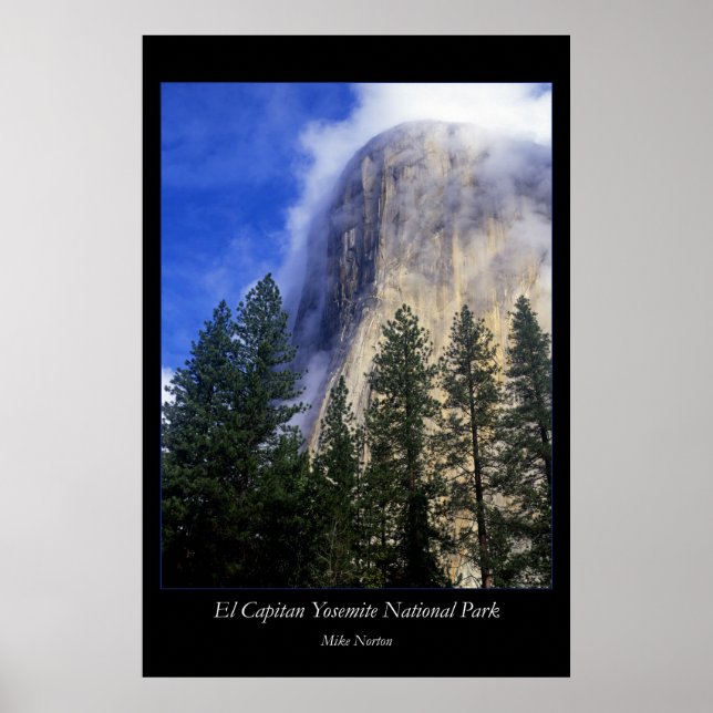 Affiches Le Parc national d'El Capitan Yosemite (Devant)