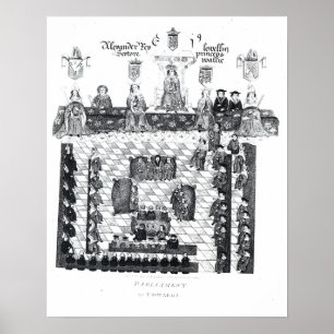 Affiches Le Parlement d'Edward I