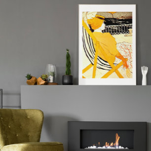 Affiches Le Passager en Cabine 54 non encadré