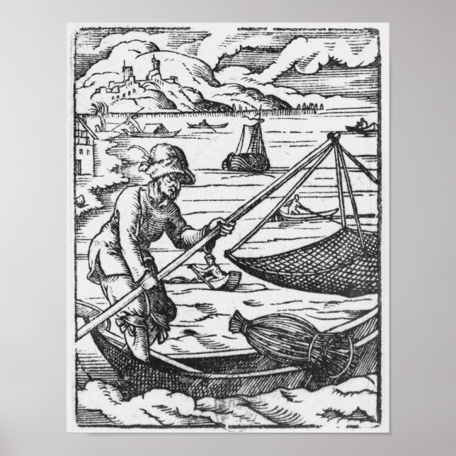 Affiches Le pêcheur (Devant)