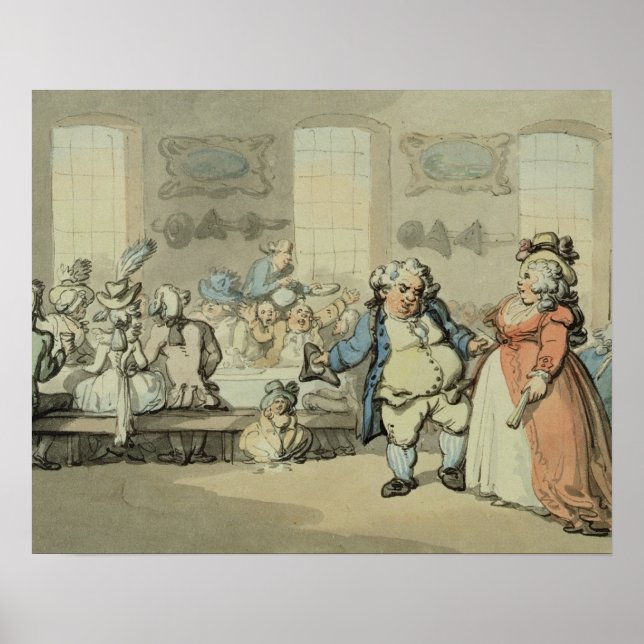 Affiches Le petit-déjeuner, de "Scènes au bain" (avec c/c e (Devant)