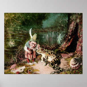 Affiches Le petit vieil homme du cru de peinture murale en