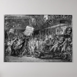 Affiches Le peuple parisien envahit les Tuileries