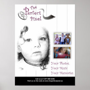 Affiches Le pixel parfait 1