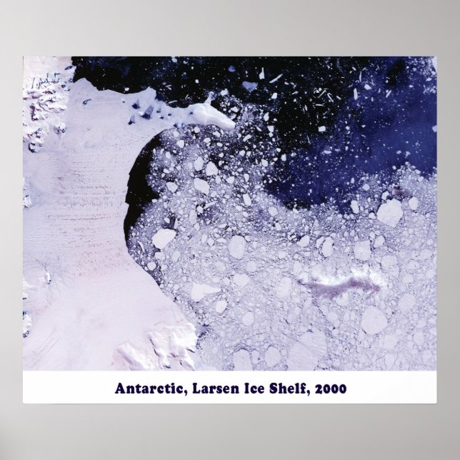 Affiches Le plateau de glace Larsen 2000 (Devant)