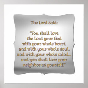 Affiches Le plus grand commandement