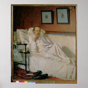 Affiches Le poète Nikolaï Alekseïevitch Nekrasov