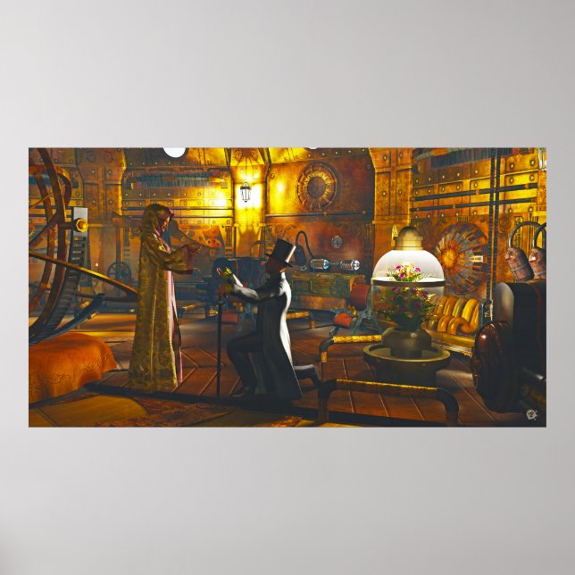 Affiches Le poète, par Joseph Maas (Devant)