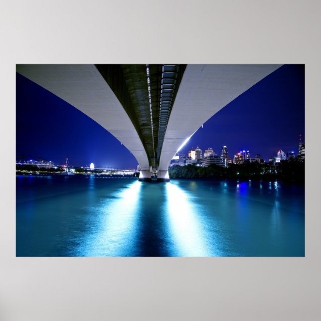 Affiches Le pont Captain Cook de Brisbane (Devant)