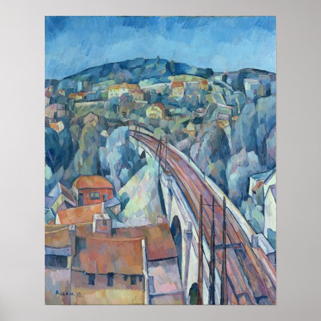 Affiches Le pont ferroviaire de Meulen (Devant)