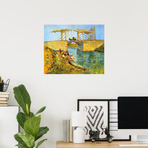 Affiches Le pont Langlois à Arles par Vincent van Gogh