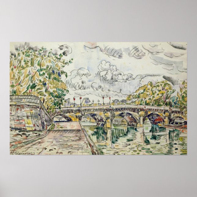 Affiches Le Pont Neuf, Paris, 1927 (Devant)