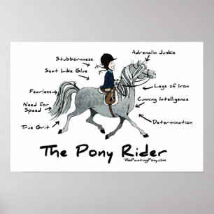 Affiches Le Pony Rider