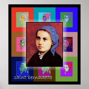 Affiches Le Pop Art Saint Bernadette