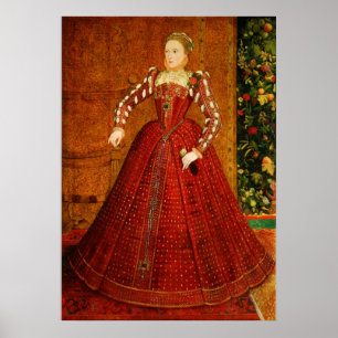 Affiches Le portrait Hampden d'Elizabeth I d'Angleterre