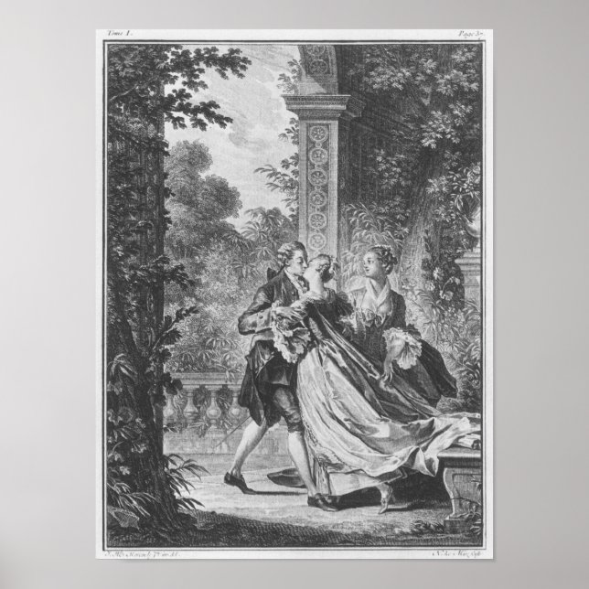 Affiches Le premier baiser d'amour (Devant)