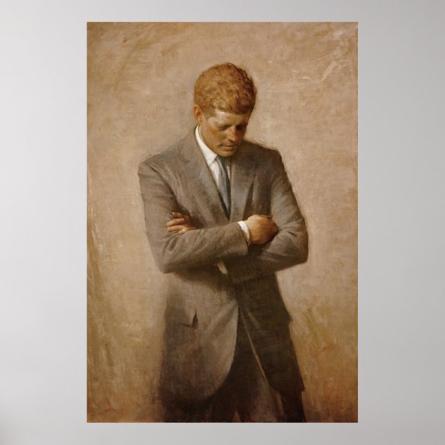 Affiches Le président américain John F. Kennedy par Aaron S (Devant)