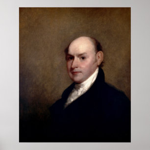 Affiches Le président américain John Quincy Adams par Gilbe