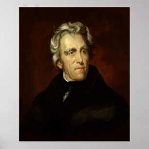 Affiches Le président Andrew Jackson