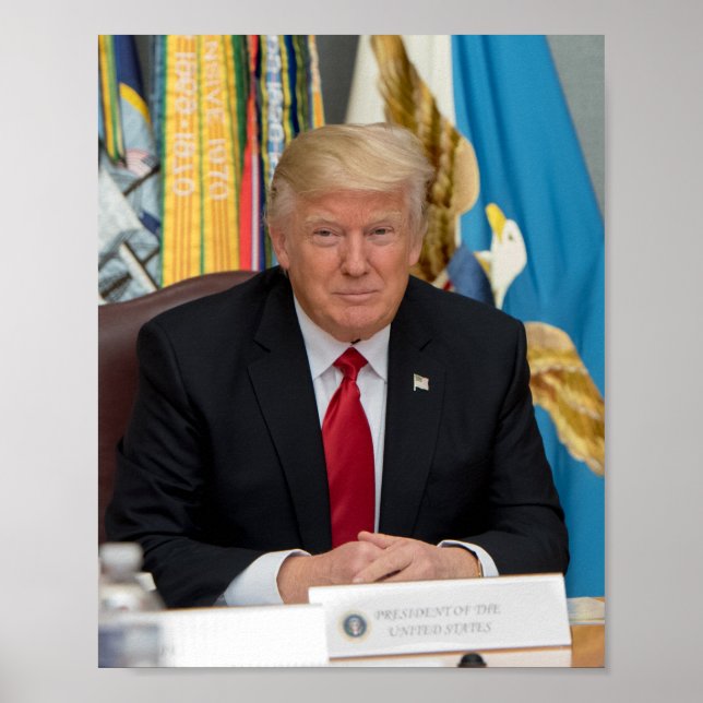 Affiches Le président Donald Trump (Devant)