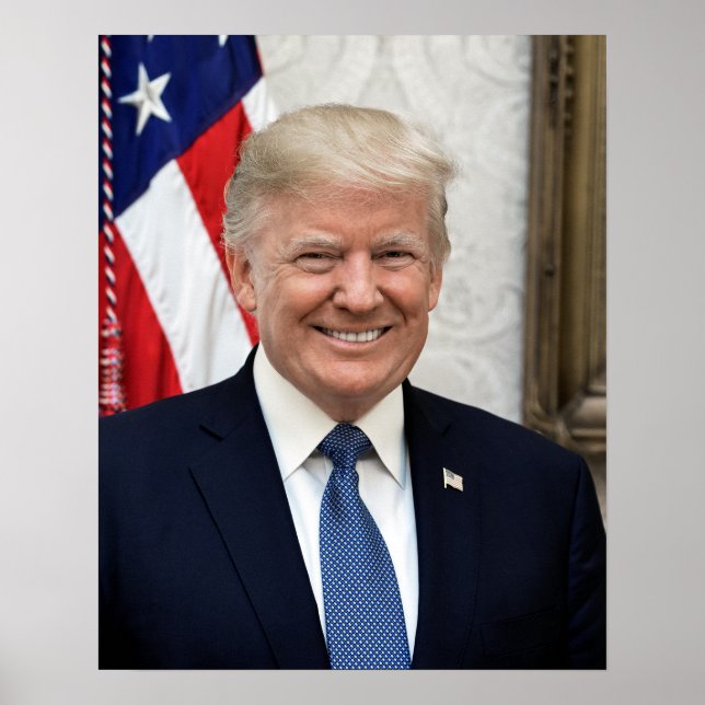 Affiches Le président Donald Trump (Devant)