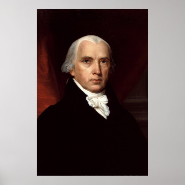 Affiches Le président James Madison Portrait de John Vander (Devant)