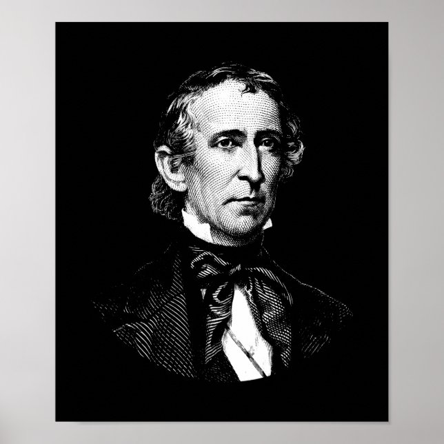 Affiches Le président John Tyler Graphic (Devant)