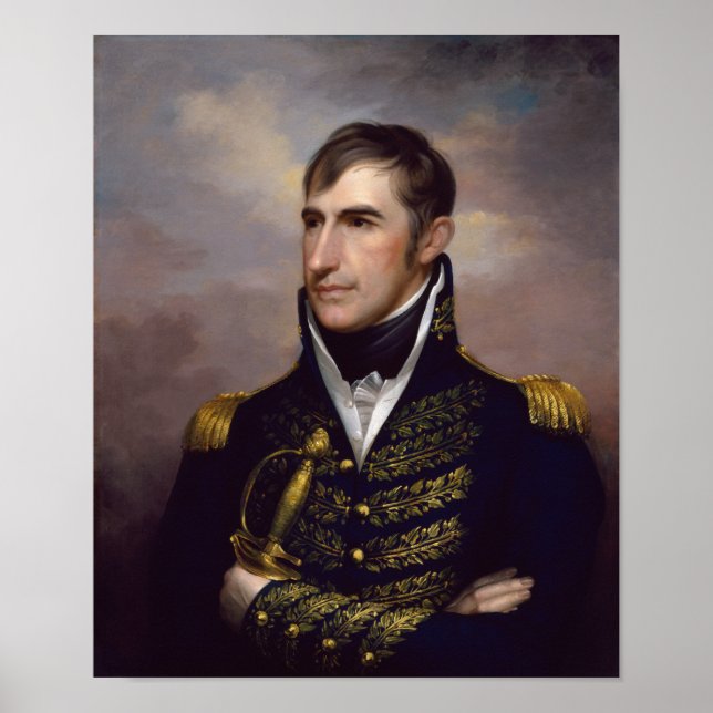 Affiches Le président William Henry Harrison (Devant)