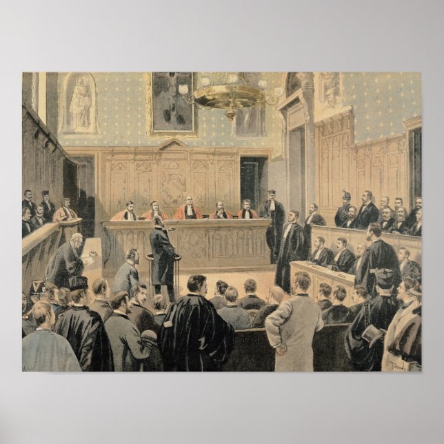 Affiches Le procès Panama (Devant)