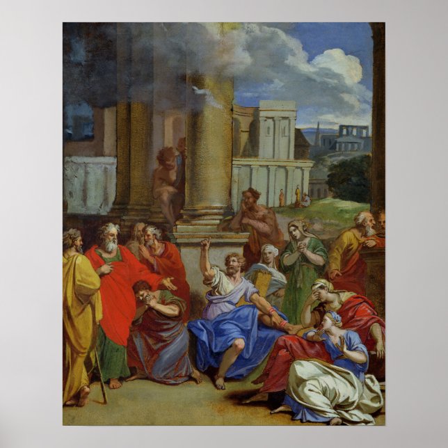 Affiches Le Prophète Agabus prédictif (Devant)