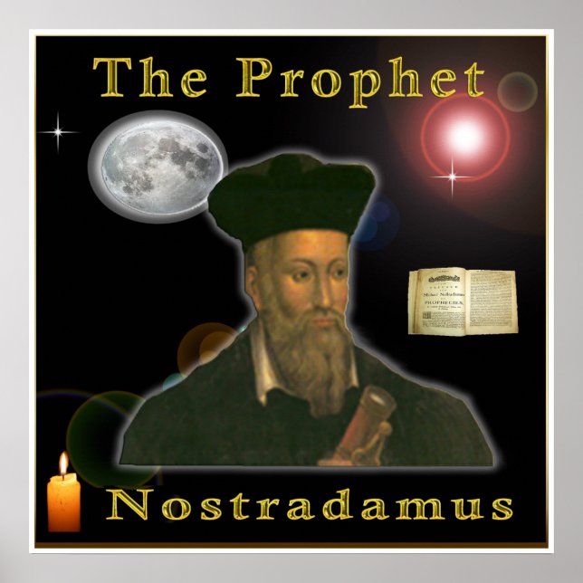 Affiches Le prophète Nostradamus (Devant)
