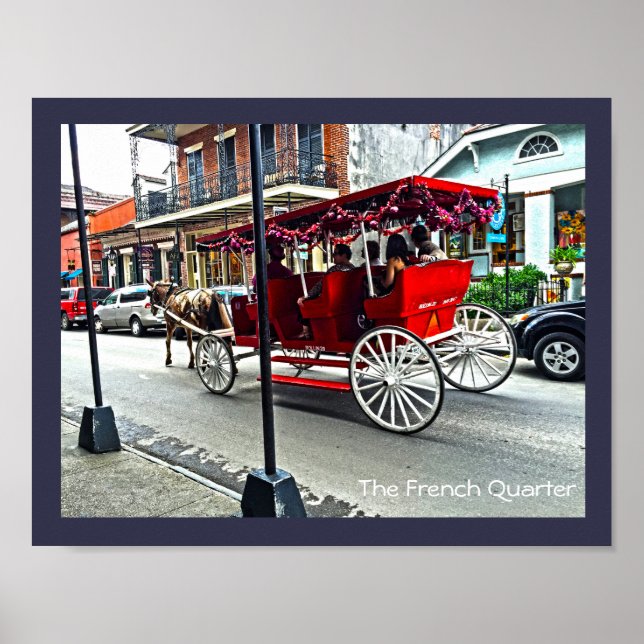 Affiches Le quartier français | Cartouche buggy en couleur (Devant)