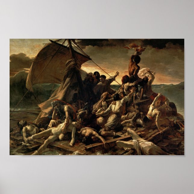 Affiches Le radeau de la méduse (Devant)