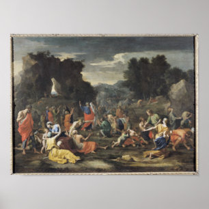 Affiches Le rassemblement de la manne, c.1637-9