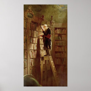 Affiches Le rat de bibliothèque