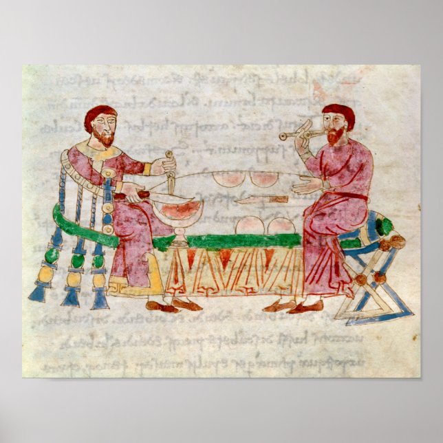 Affiches Le repas, de "De Universo" (Devant)