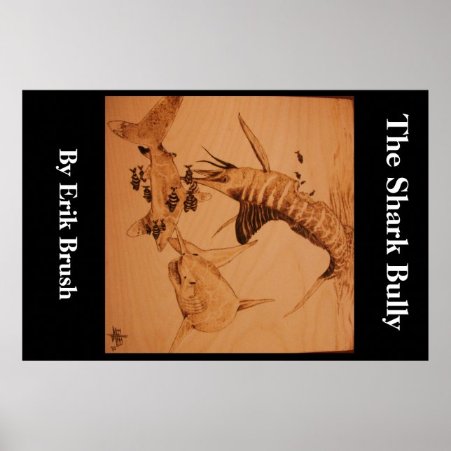 Affiches Le Requin Bully, Grand (Devant)