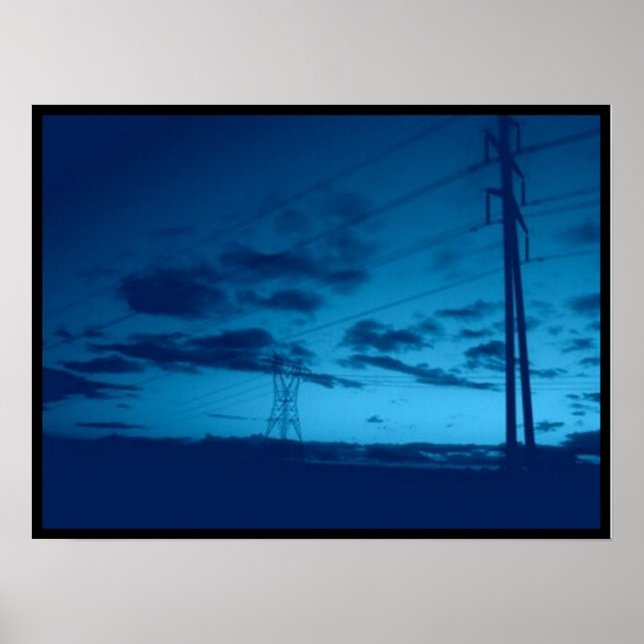 Affiches Le réseau a besoin d'énergie (Devant)