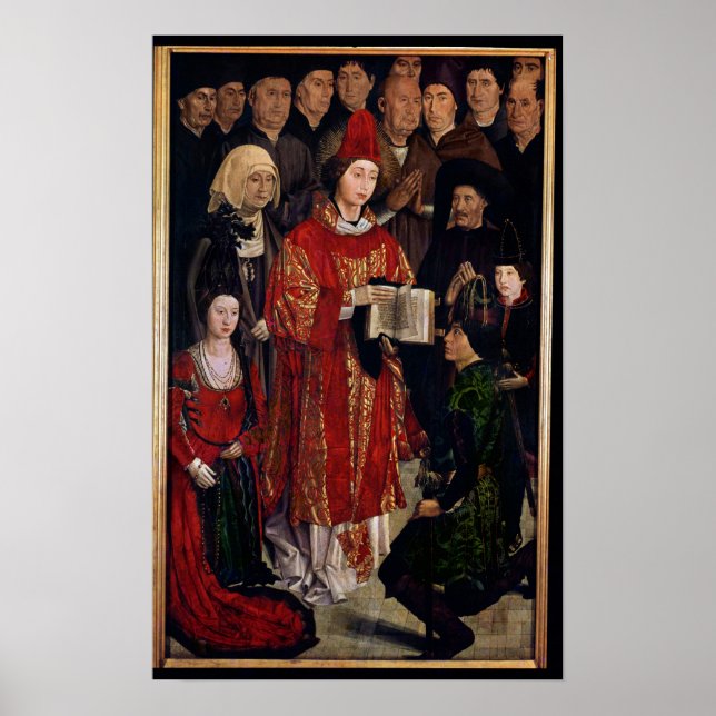 Affiches Le retable de Saint-Vincent (Devant)