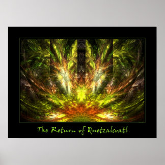 Affiches Le retour de Quetzalcoatl