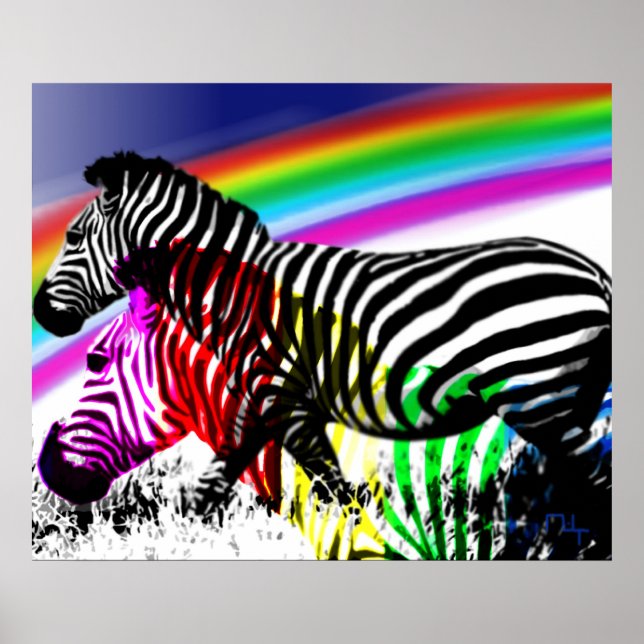 Affiches Le rêve de Zebras se réalise (Devant)