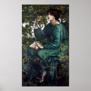 Affiches Le rêve du jour par Dante Gabriel Rossetti