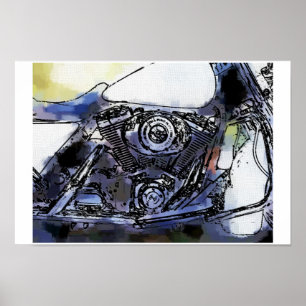 Affiches Le Roi Custom de route