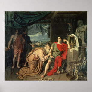 Affiches Le Roi Priam priant Achille pour le retour de