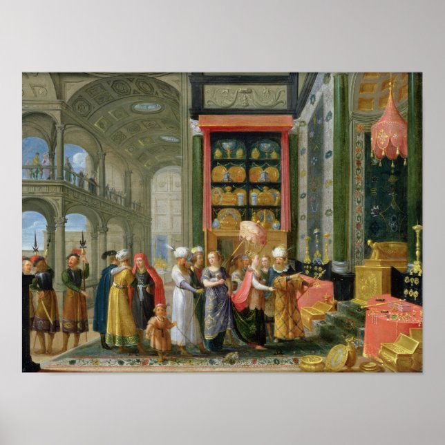 Affiches Le roi Salomon et la reine de Saba (Devant)